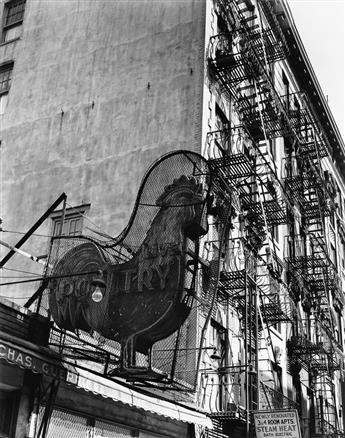 BERENICE ABBOTT (1898-1991) A suite of 5 photographs depicting scenes of New York in the 1930s.